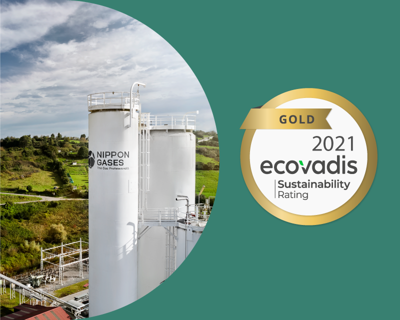 EcoVadis-Goldmedaille