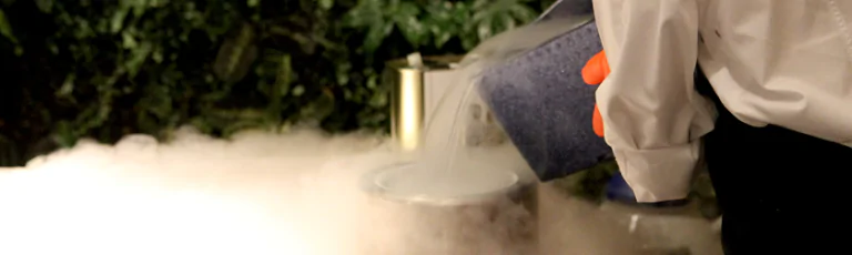 Nitrógeno líquido: aplicaciones en la alta cocina