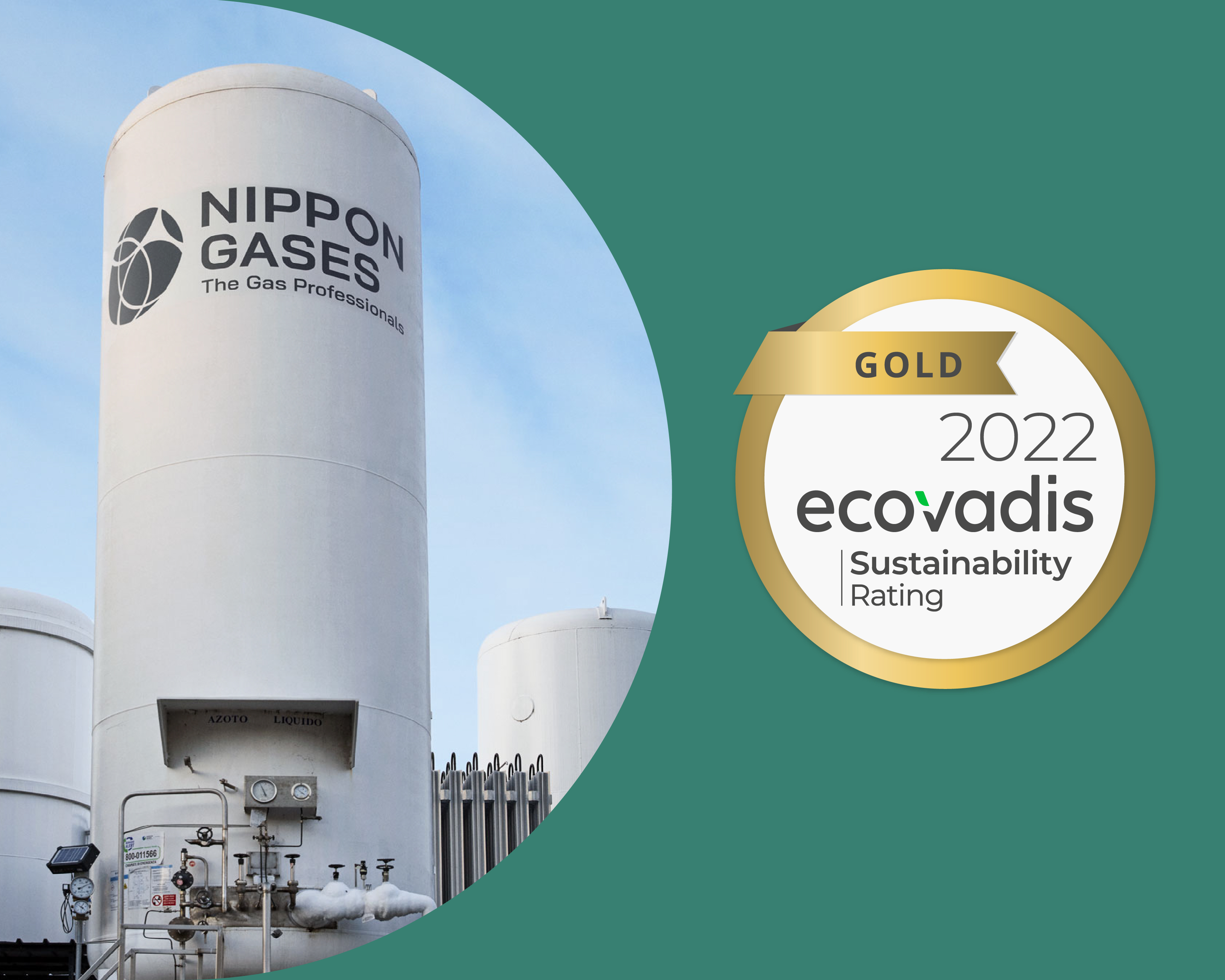 EcoVadis Gold Medal Award