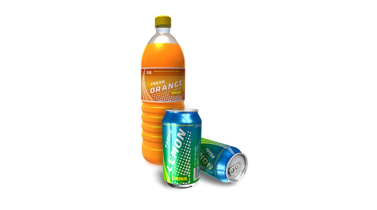 Carbonation in soft drinks