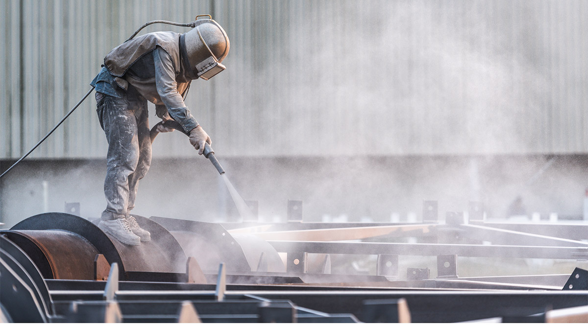 Dry ice blasting