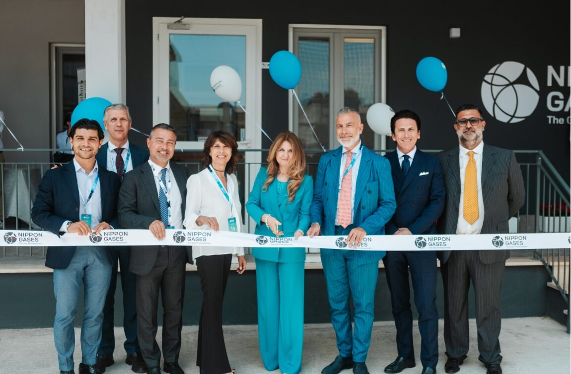 Inauguration of new spaces at Nippon Gases in Anagni (FR)