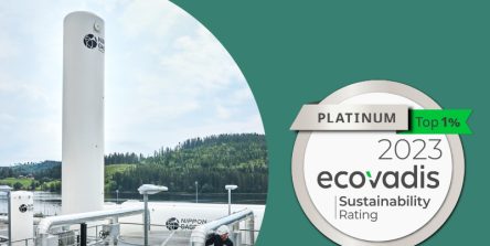 Nippon Gases Europe ottiene la Medaglia di Platino EcoVadis