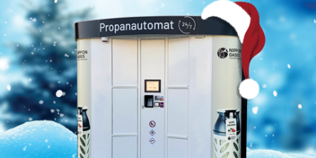Vi feirer tre nye  propanautomater